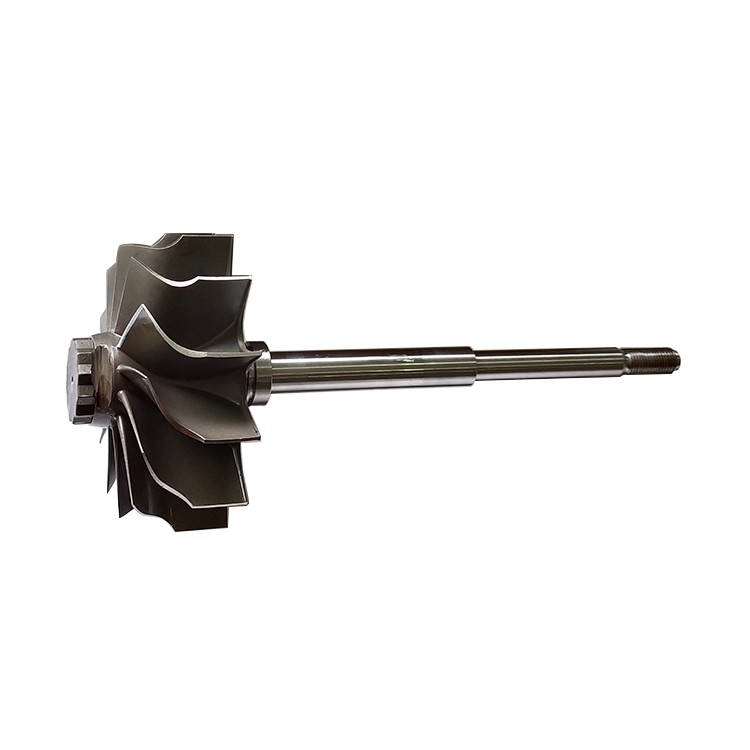 3594952 Turbocharger Shaft Steel Wheel Cummins NT855 HT3B Mountain Dozer Tractor Mining Generator Engine Parts