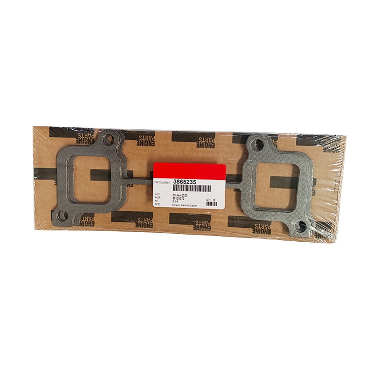 3865235 Exhaust Pipe Gasket Cummins N14 Industrial Construction Railroad Transportation Machinery Diesel Engine Parts