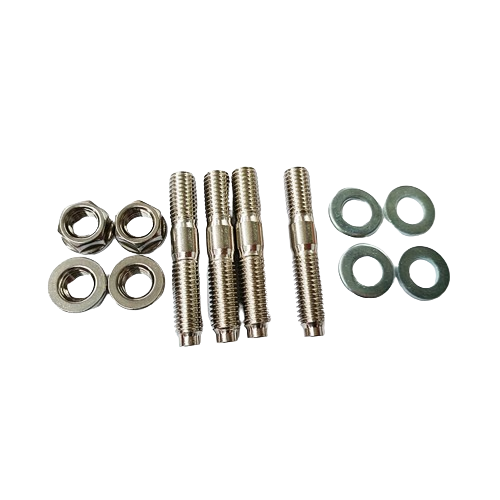 Turbocharger Double Head Screws+Nuts+Washers Detroit S60 M10 5.9cm+Q32010  Heavy Equipment Construction Machinery Electric Diesel Engine Parts