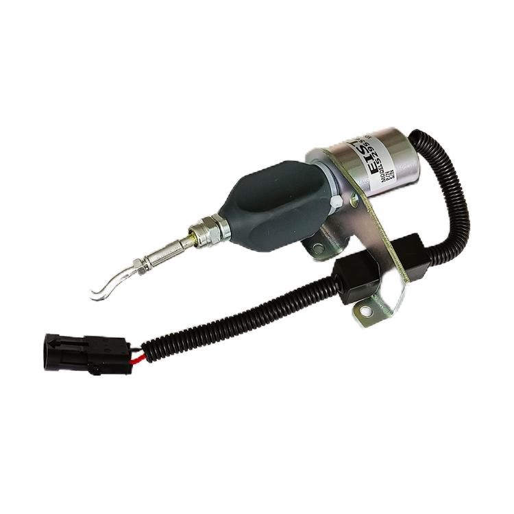 5295567 4942879 24V Stop Solenoid Heavy Equipment Fuel Shut Off Solenoid Parts