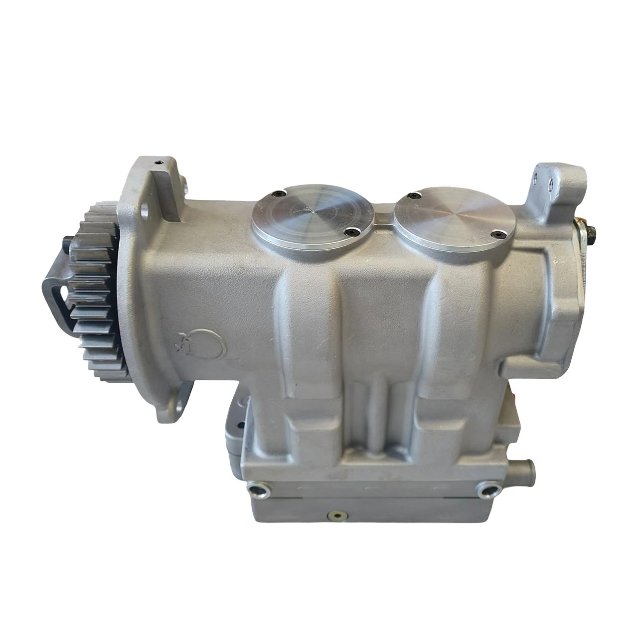 4973000 3103414 3101139 3682018 3680987 Twin Cylinder Air Compressor Assembly Cummins QSX15 ISX15 Agricultural Construction Mining Railroad Oil & Gas Applications Diesel Engine Parts